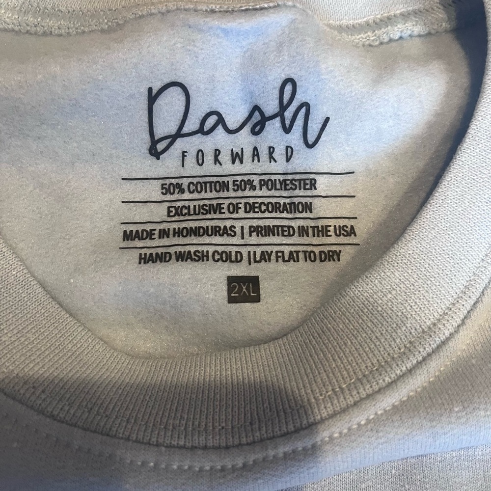 BRAND NEW Light Blue Crewneck Sweater - Picture 4 of 4